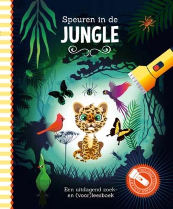 Zaklampboek - Speuren in de jungle