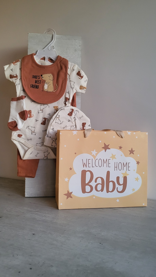 baby set hondjes cadeau