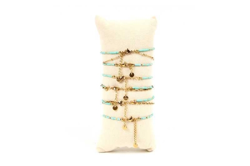 Blauw armband ibiza