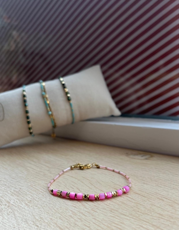 Armband Roze