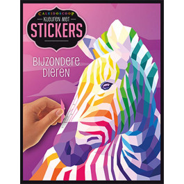 Kleuren Met Stickers, Bijzonder Dieren