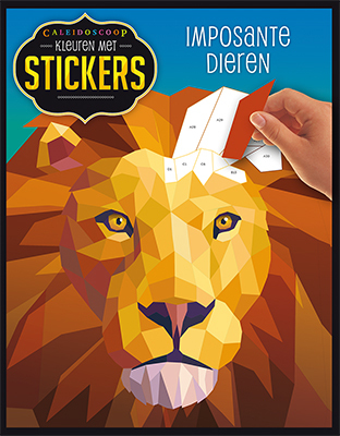 Kleuren Met Stickers, Imposante Dieren