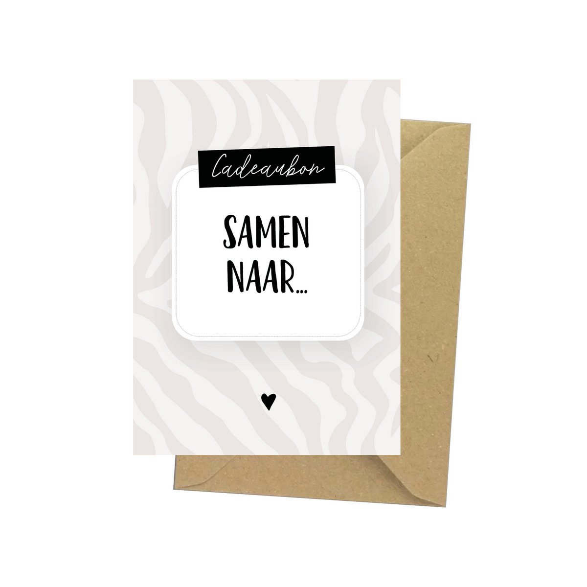 Cadeaubon - Samen naar...